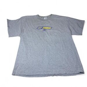 Reebok Minnesota Vikings Graphic T Shirt Grey Mens XL